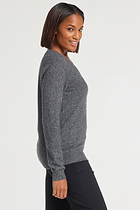 Charcoal || Etta Cashmere Sweater