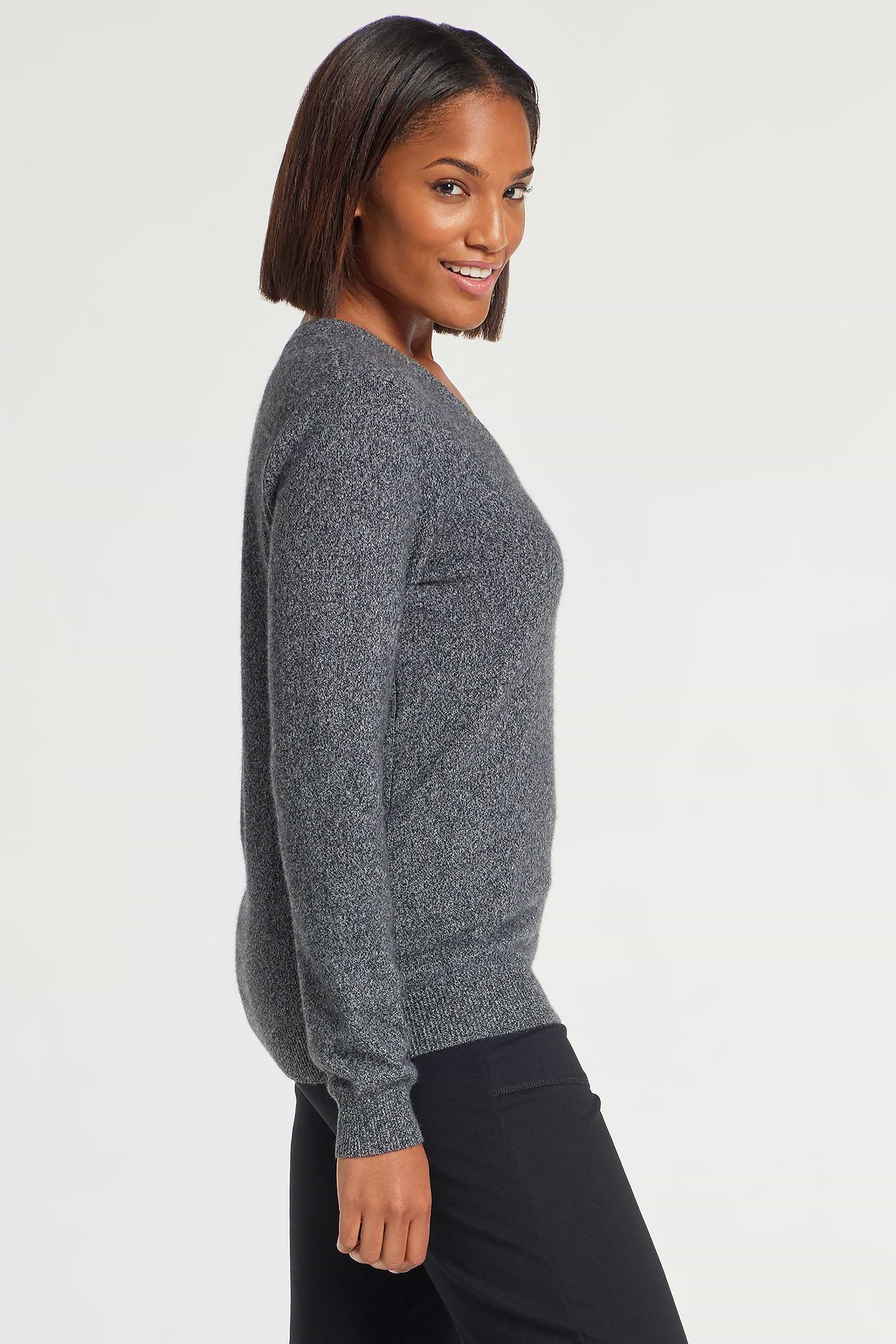 Charcoal || Etta Cashmere Sweater