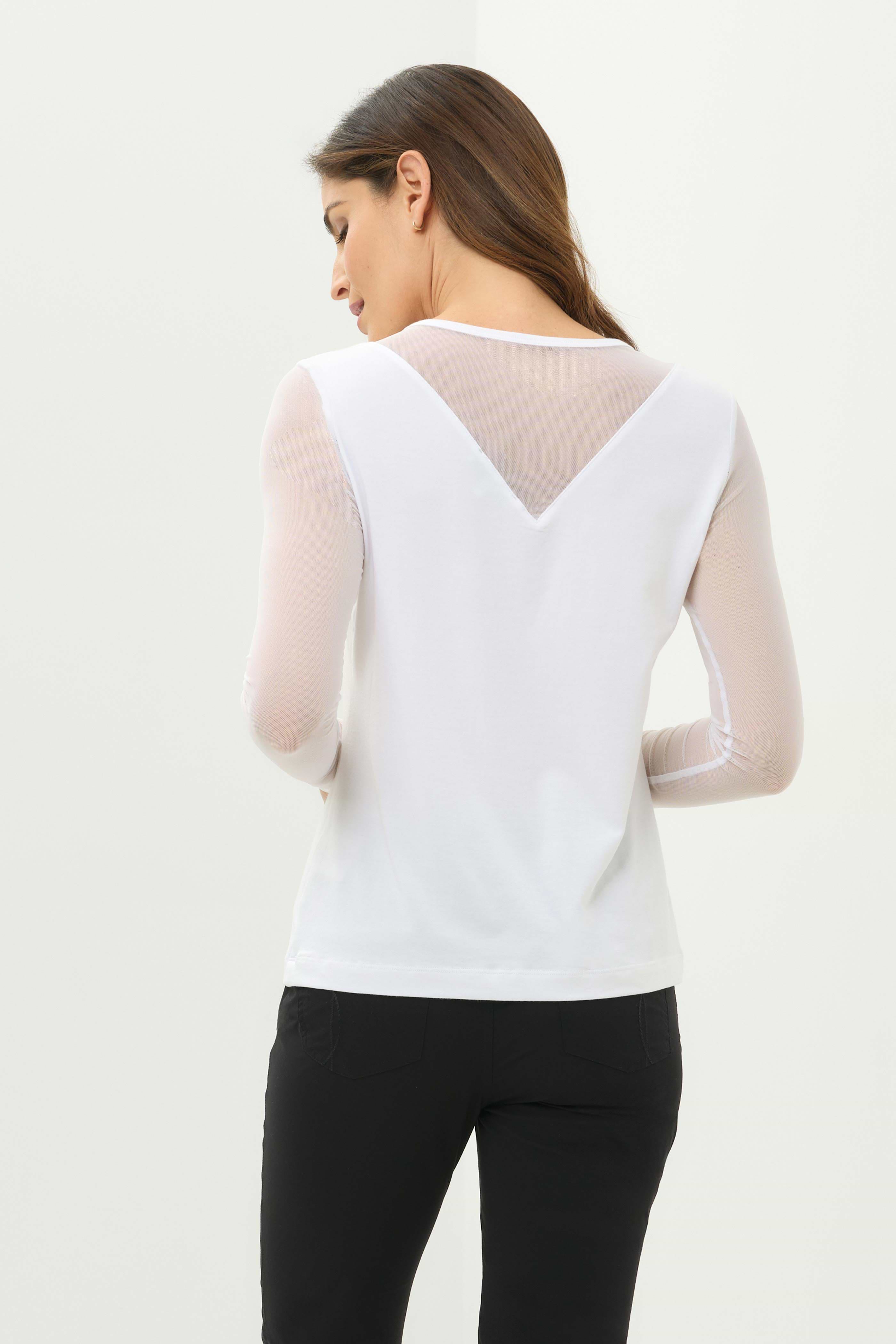 トップス Matin Kim CITY VACANCE MESH TOP IN WHITE Matin Kim CITY VACANCE MESH TOP IN WHITE - メルカリ