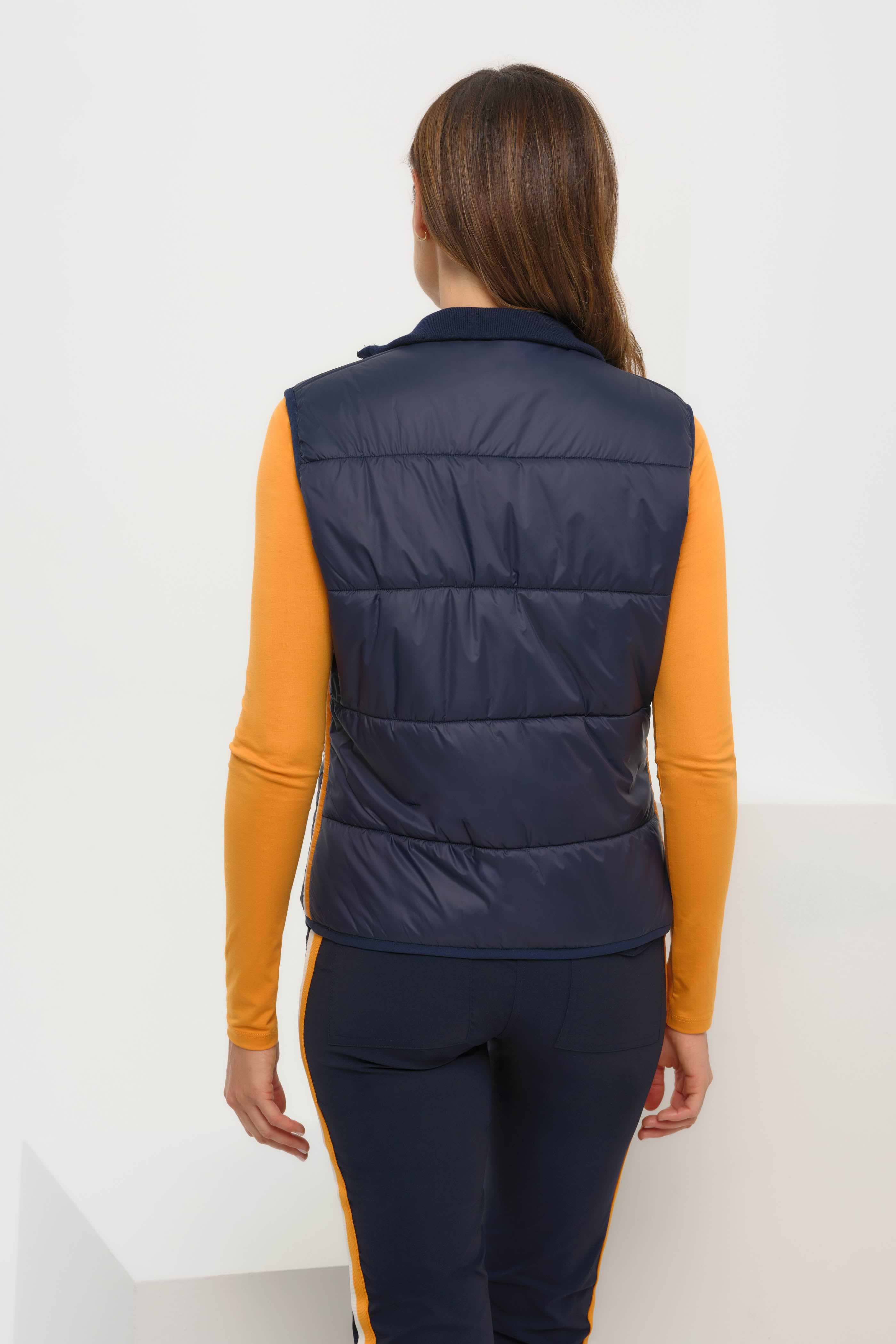 【saby / サバイ】REVERSIBLE PUFF VEST Casual Sleeveless Puffer Vest Style 75851 | 1ère Avenue
