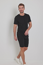 Video of a Men's Scott Top in Black.