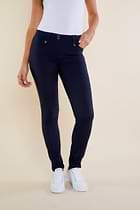 The Best Travel Pants. Front Profile of the Skyler Travel Pant in Navy