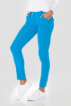 Teal|| McCall Cargoless Pant