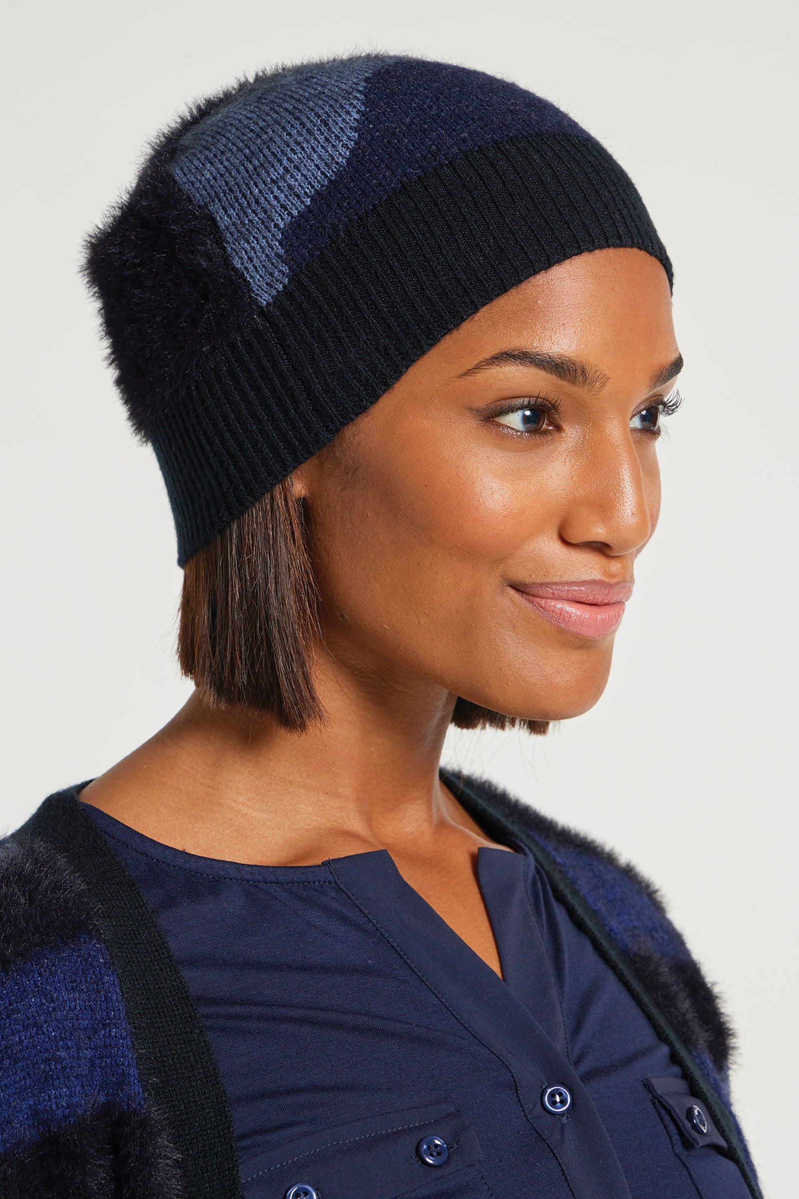 navy camo || Bonnie Beanie