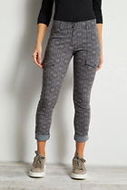 Blue Lizard-Platinum || Kate Printed Cargo Pant