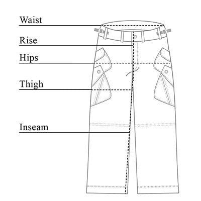 Amy Capri Size Chart Anatomie