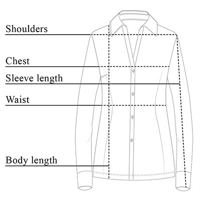 Becca Shirt Size Chart