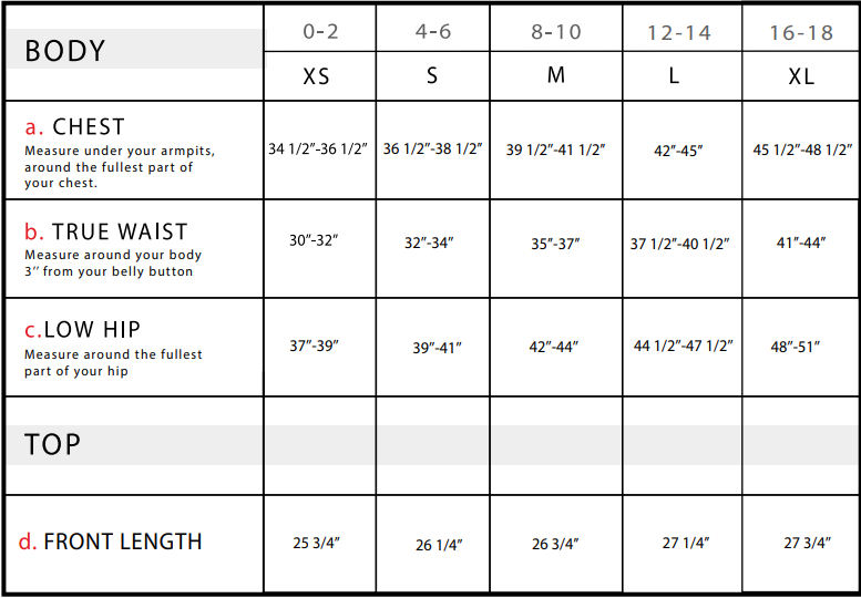 Kenya Cheetah Printed Jacket Size Chart