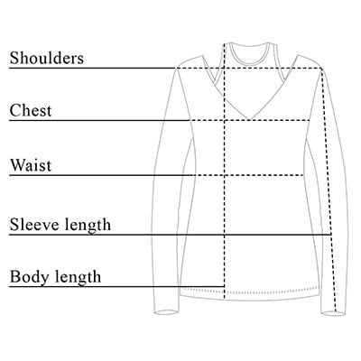 Hazel Size Chart
