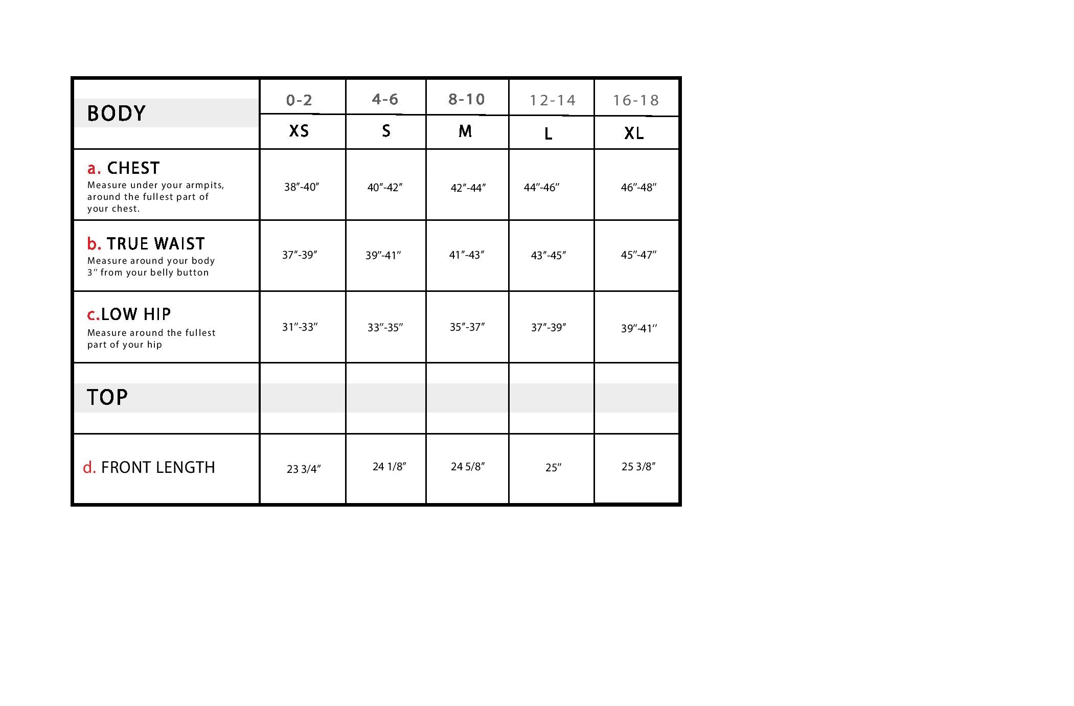 Jazzy Organza & Leather Bomber Jacket Size Chart