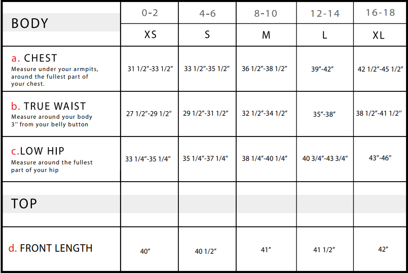 Ludmila Camo Slim Fit Sleeveless Dress Size Chart