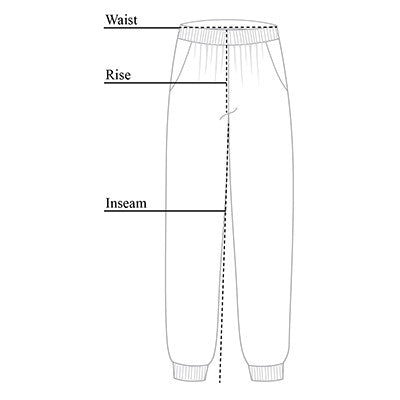 Mafalda Jogger Pant Size Chart