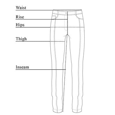 Marlo Heavy Lycra Legging Size Chart