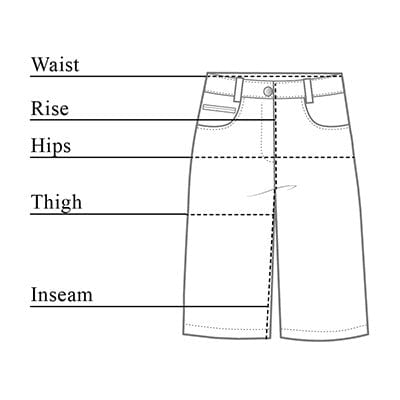 Resort Short Size Chart