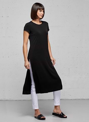 Vestido de viaje Devia con cremallera lateral