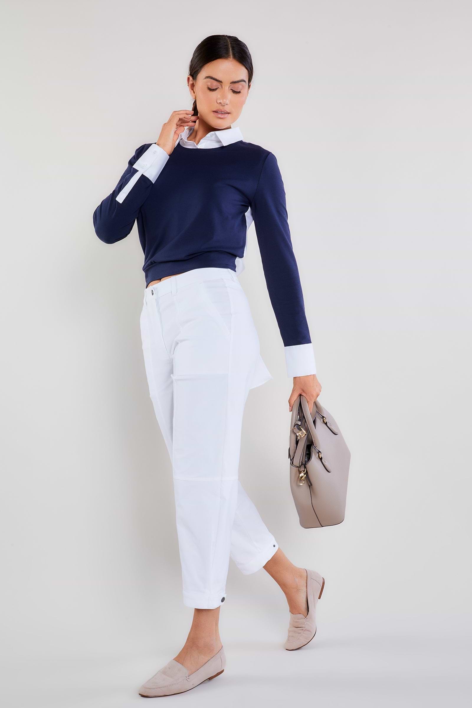 Navy/White||