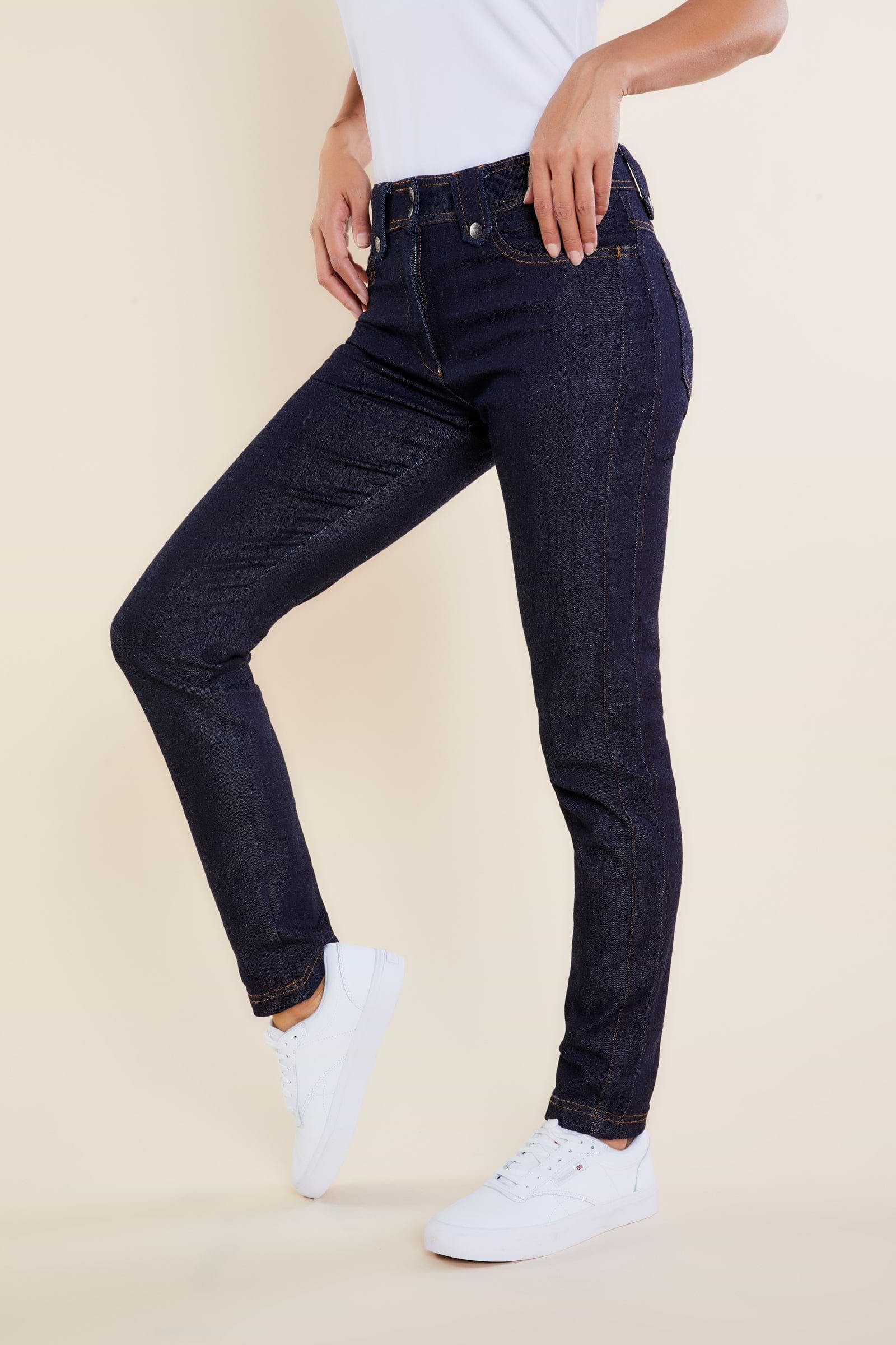 Dark Wash Denim || Skyler Denim Pant