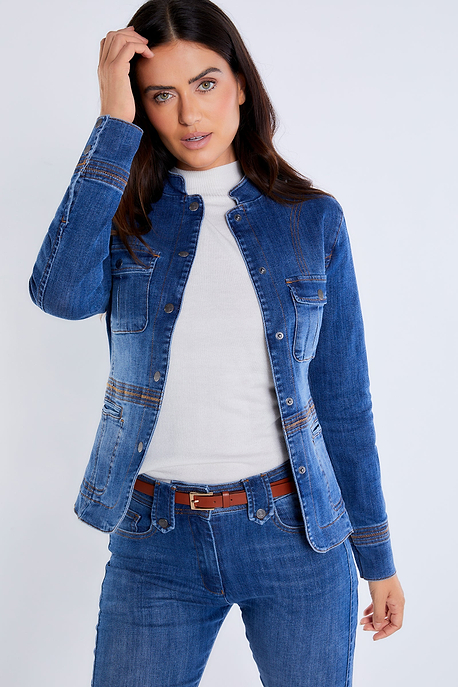 True Denim || Frida Denim Jacket