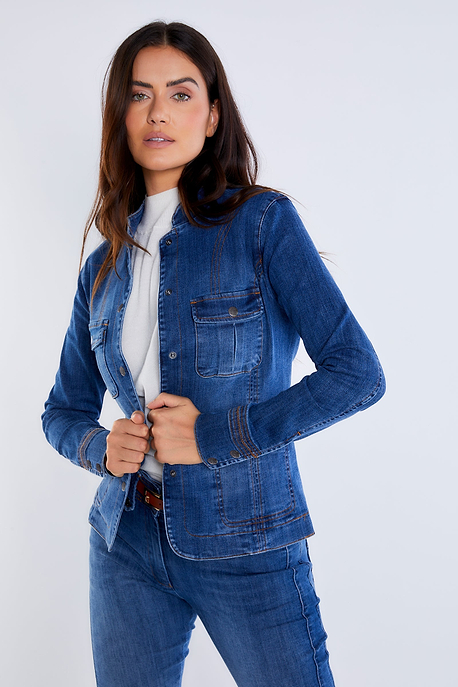 True Denim || Frida Denim Jacket