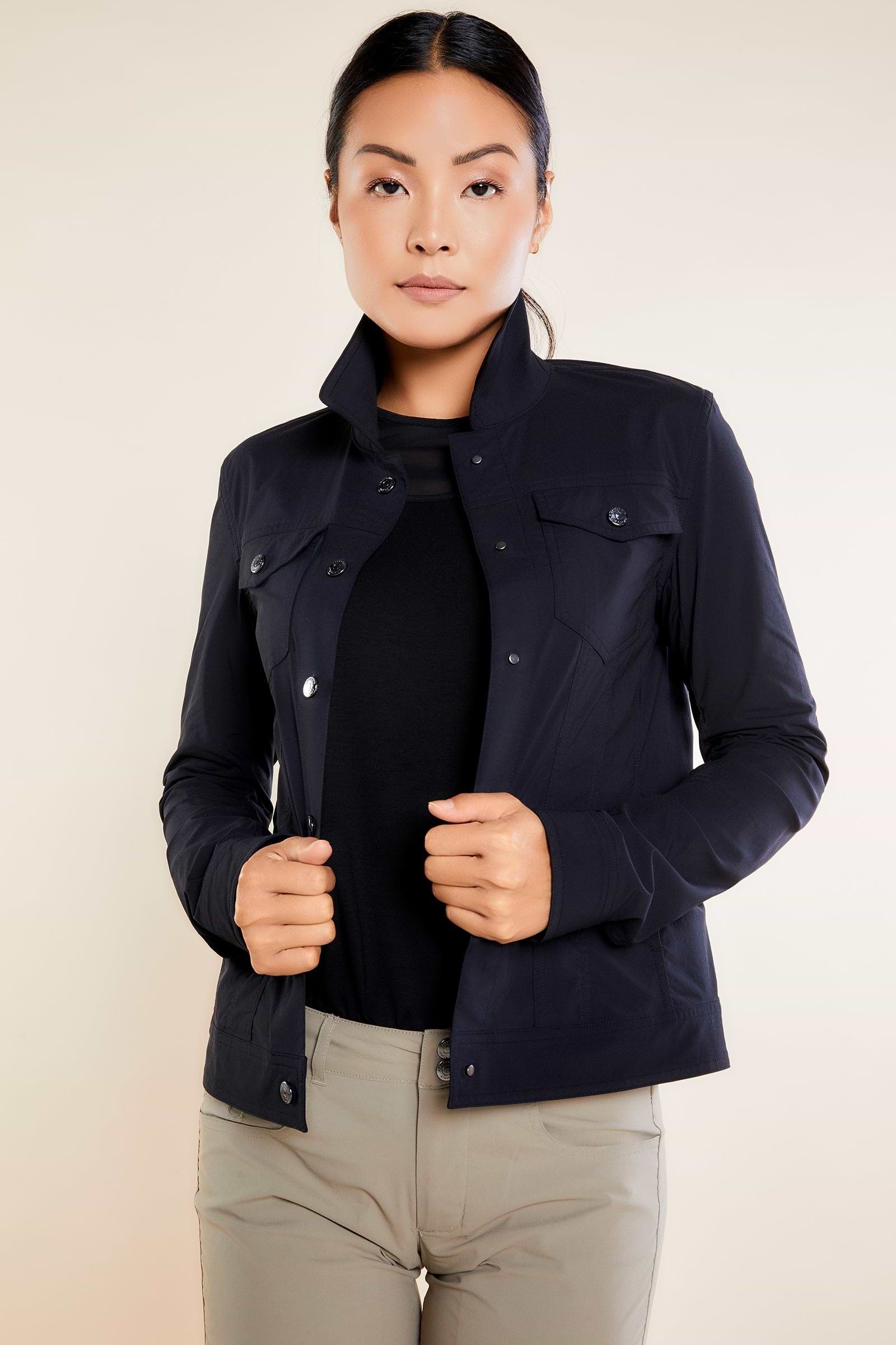 Black || Delilah Denim Jacket