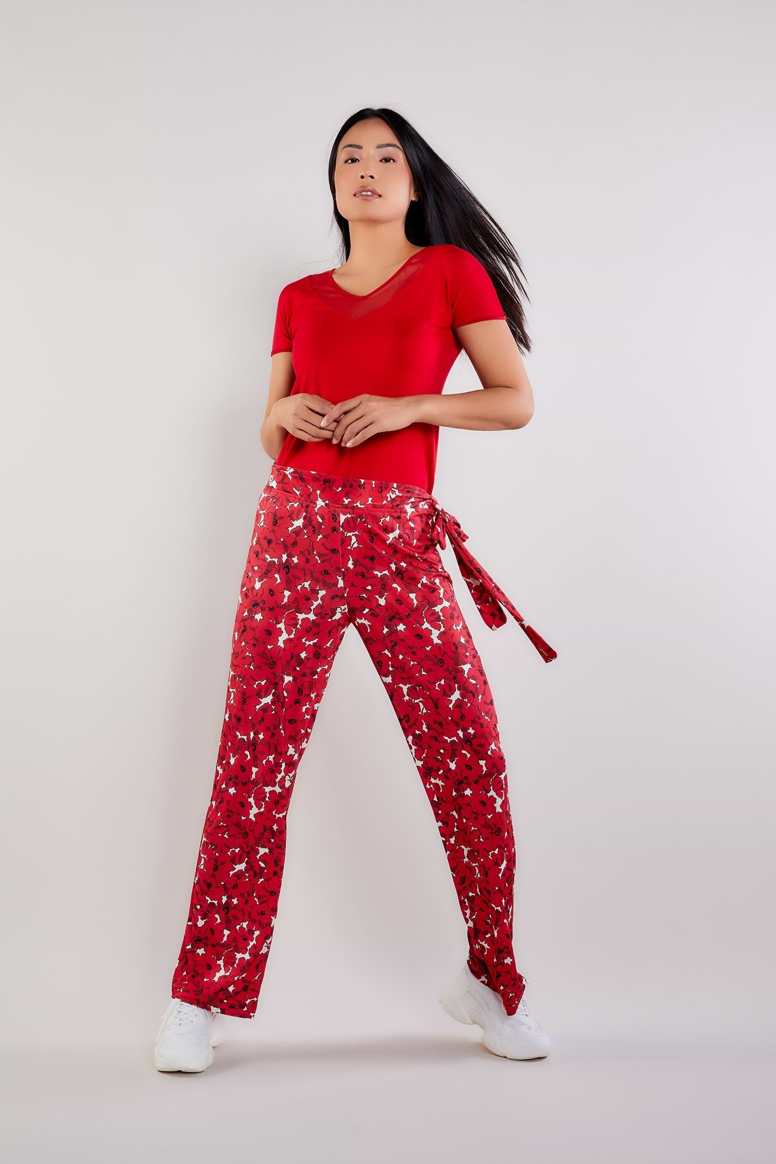 Poppy Floral Print || Moana Printed Pant