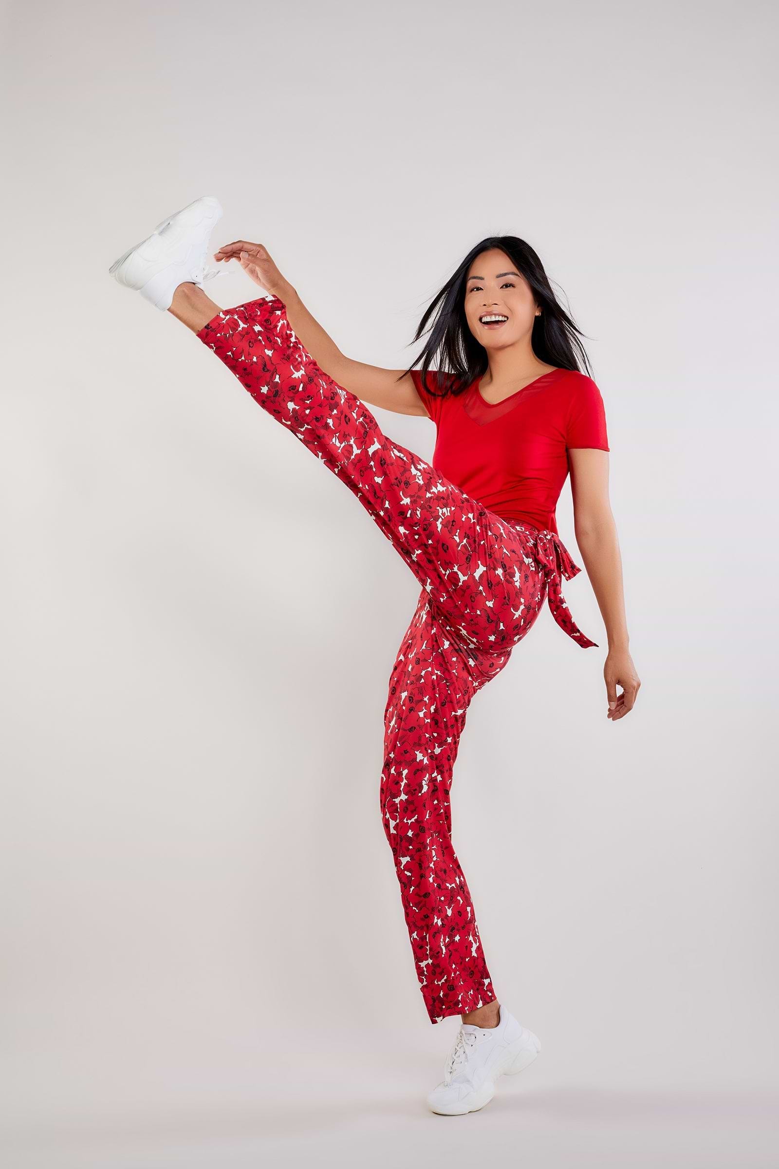 Poppy Floral Print || Moana Printed Pant