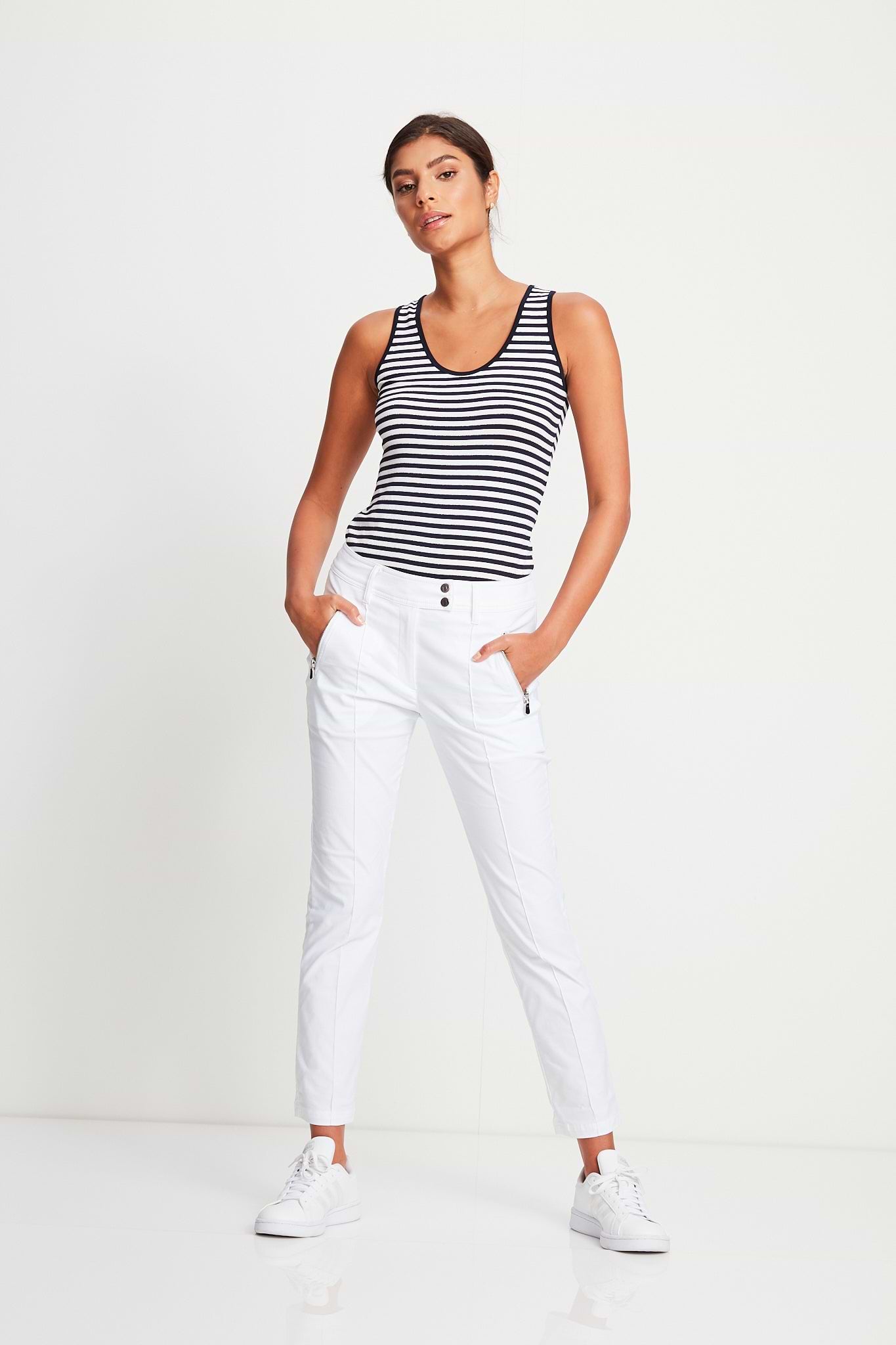 Peggy Curvy Zippered Pants