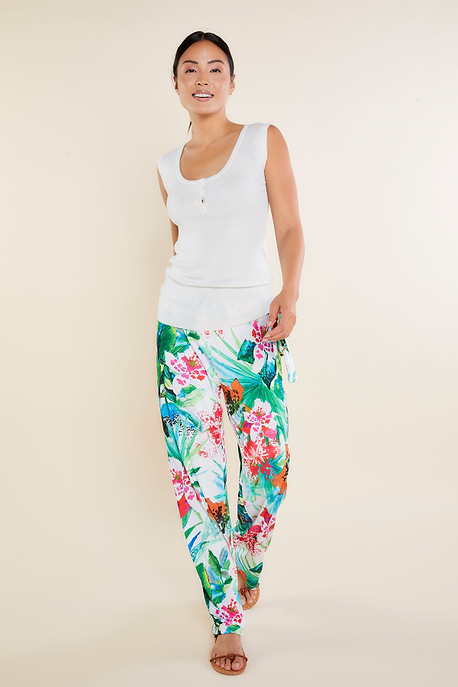 Euphoric Floral Print || Moana Printed Pant