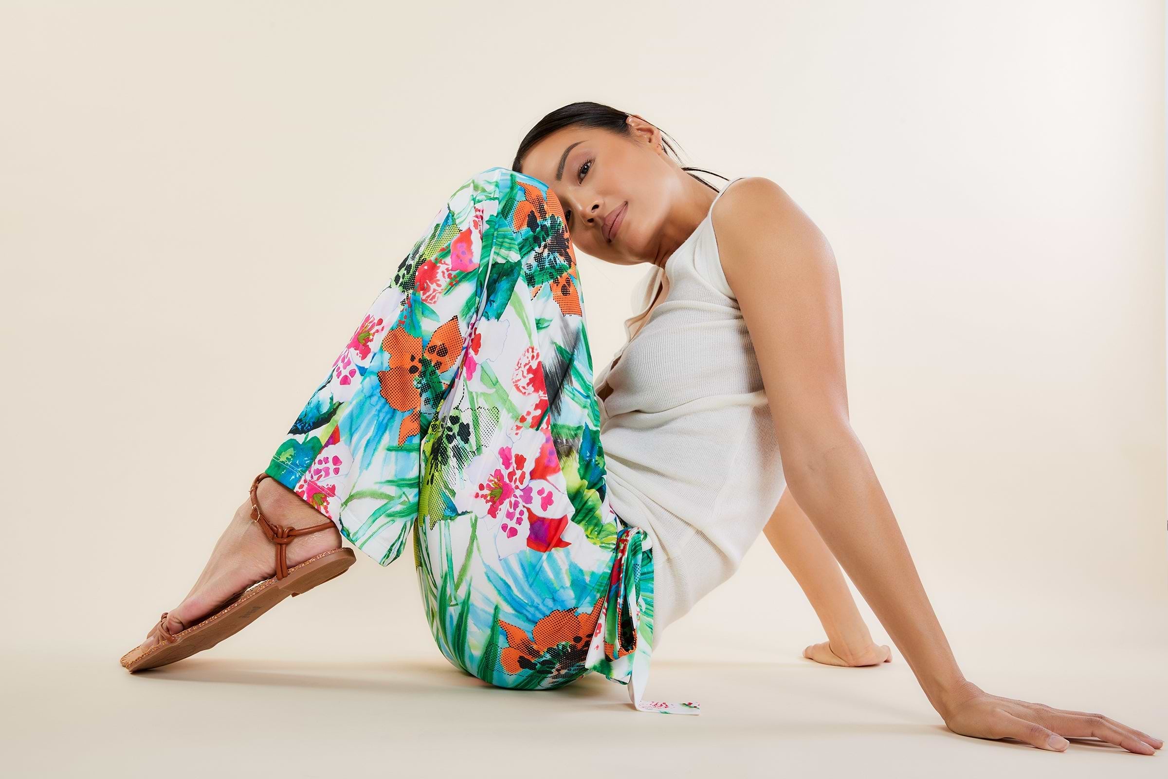 Euphoric Floral Print || Moana Printed Pant