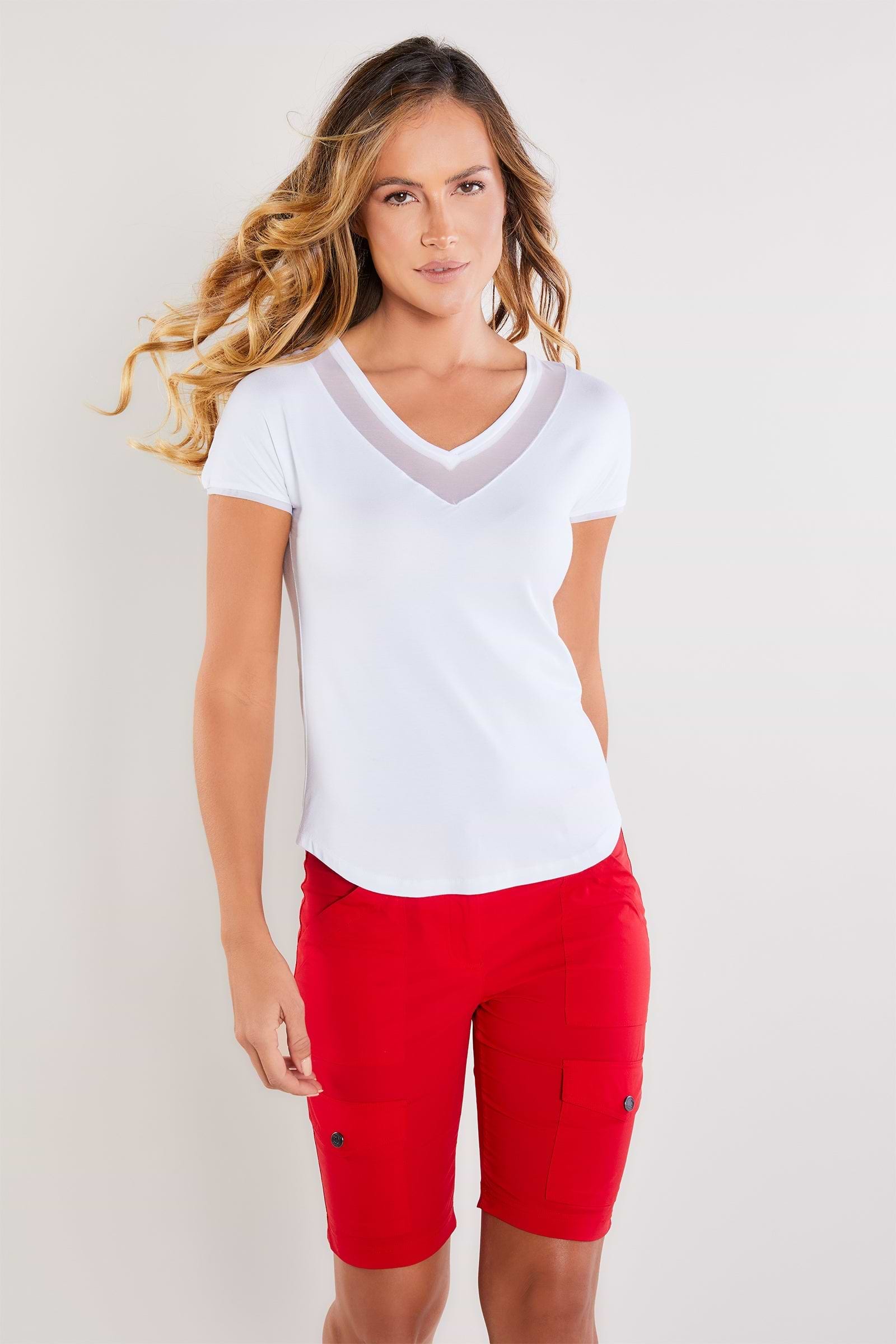White || Chiara Short Sleeve
