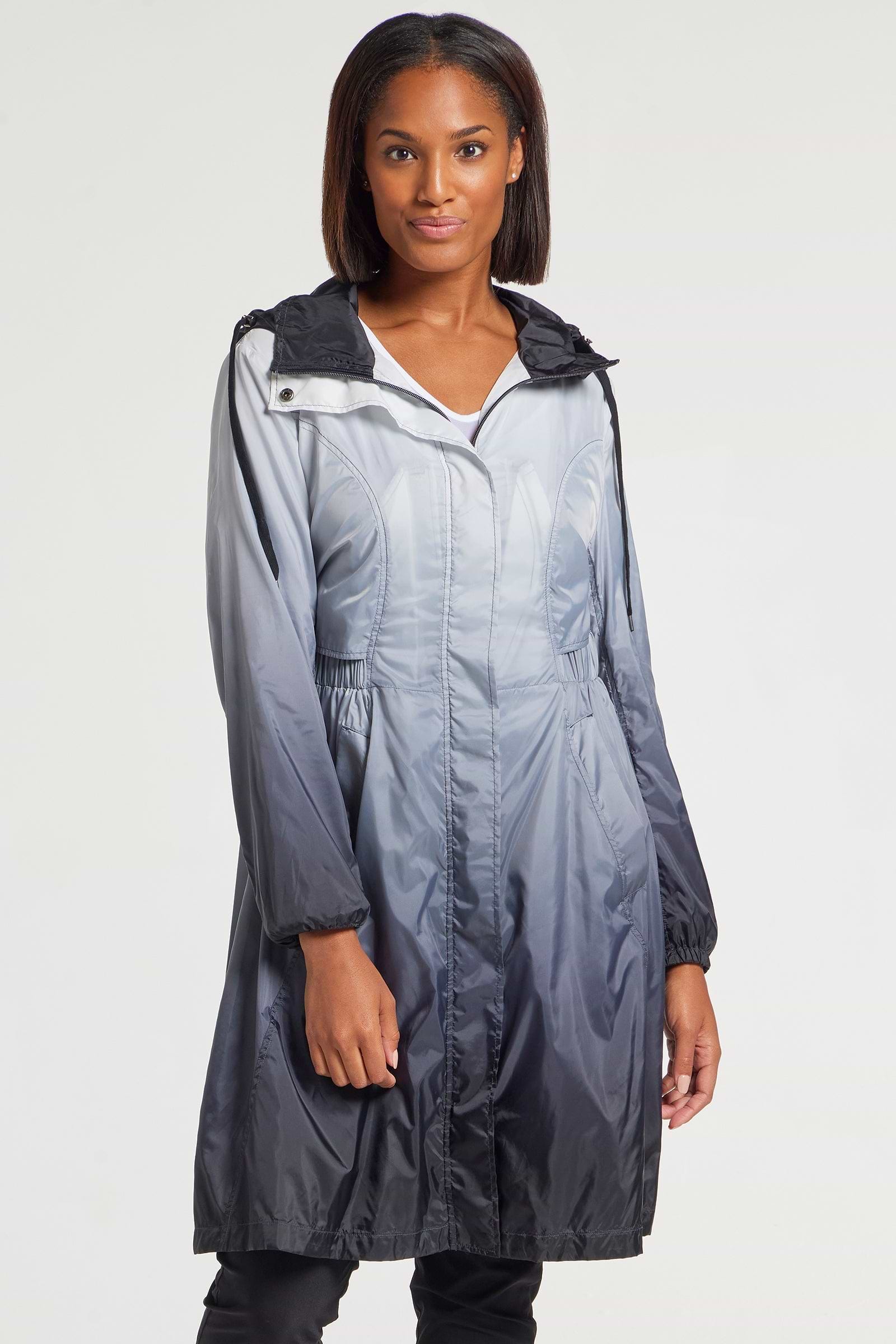 Black / Grey Ombré || Sedona Windbreaker Jacket