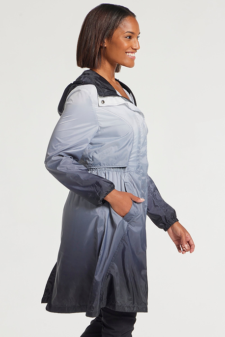 Black / Grey Ombré || Sedona Windbreaker Jacket