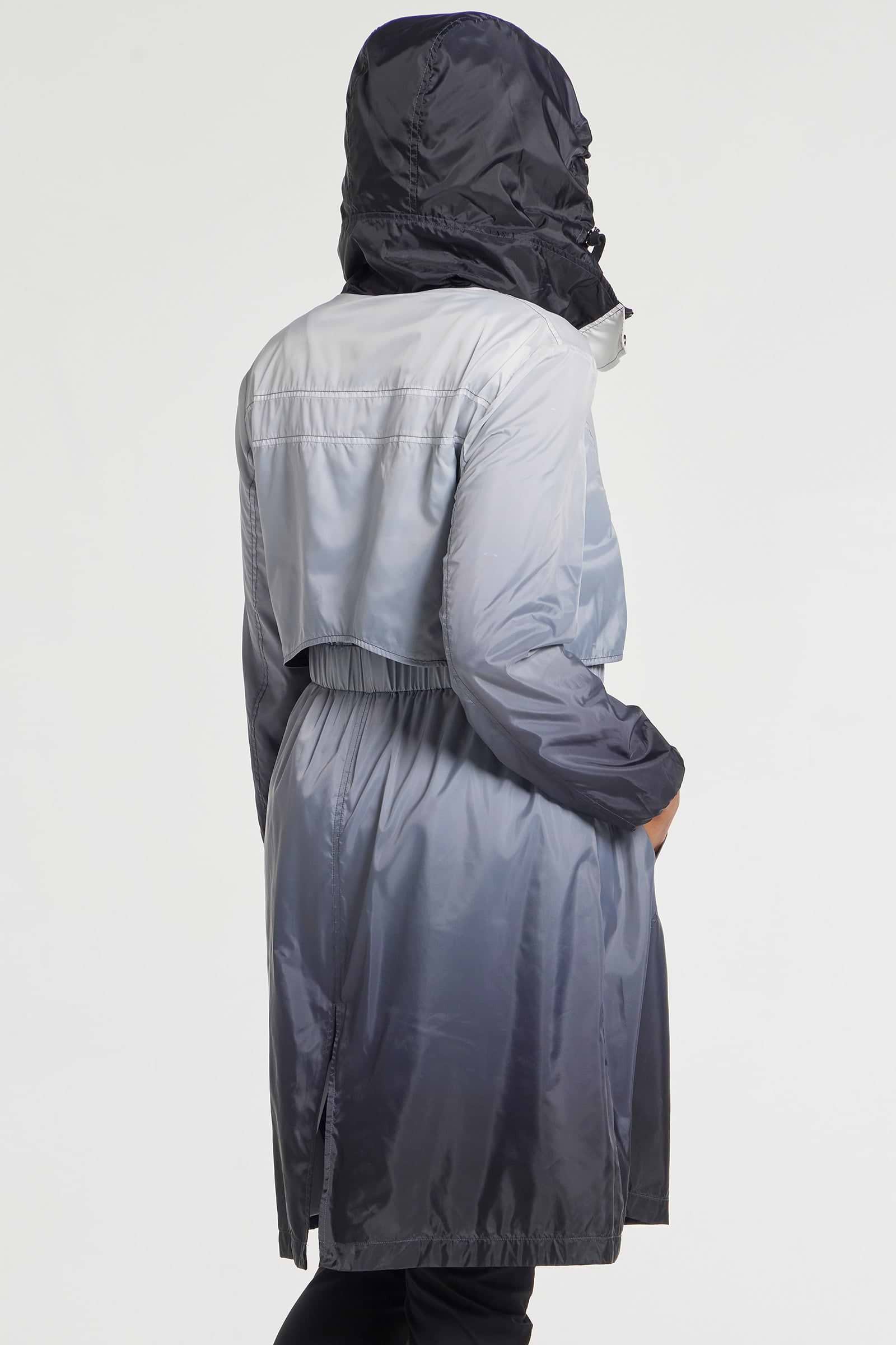 Black / Grey Ombré || Sedona Windbreaker Jacket