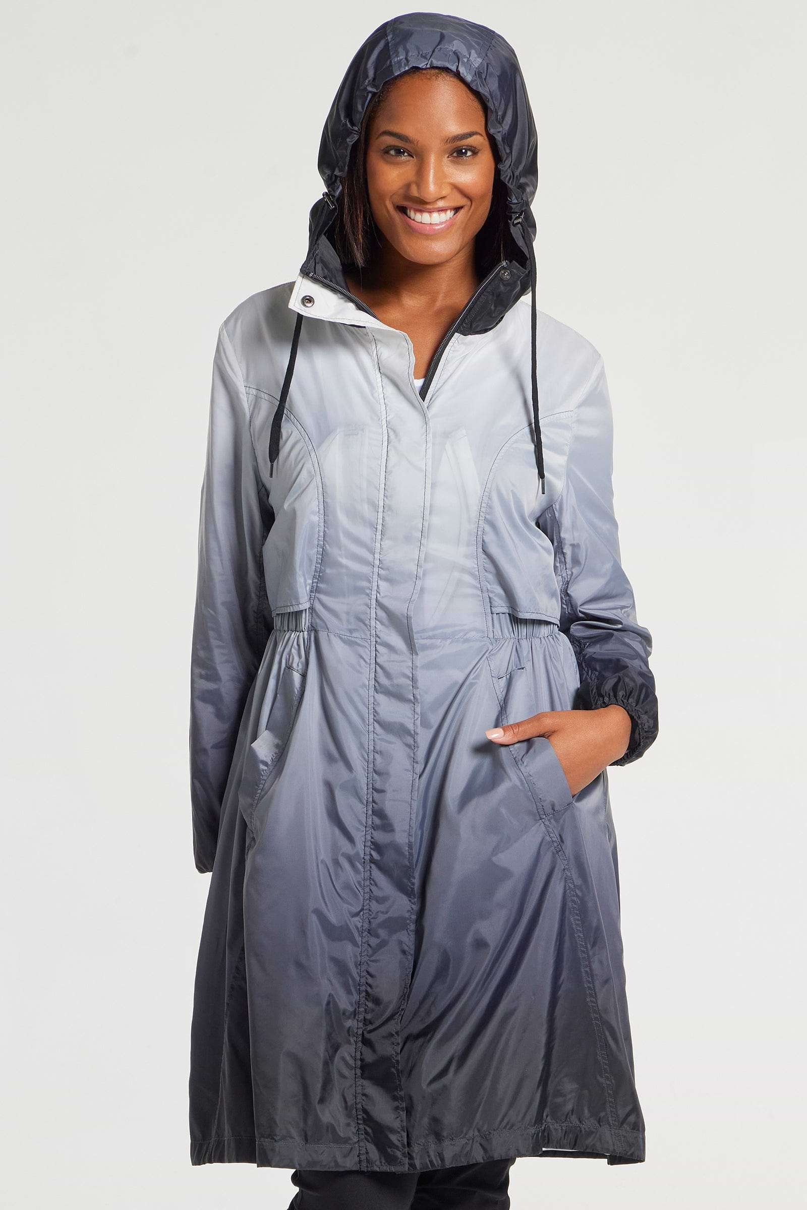 Black / Grey Ombré || Sedona Windbreaker Jacket