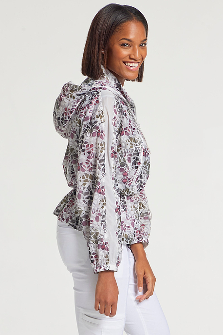 Abstract Giraffe || August Windbreaker Jacket