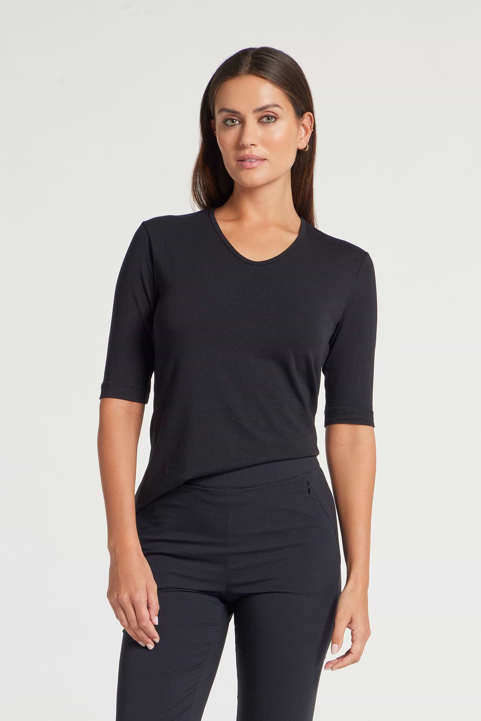 Black|| Vivian Top