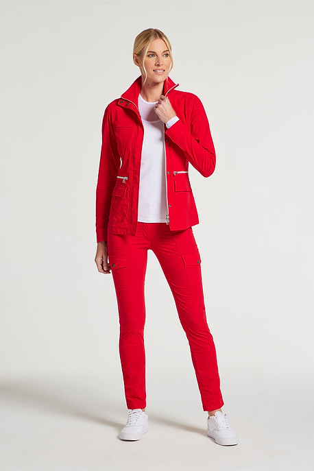 ATOMIC RED|| Summer Kenya Jacket