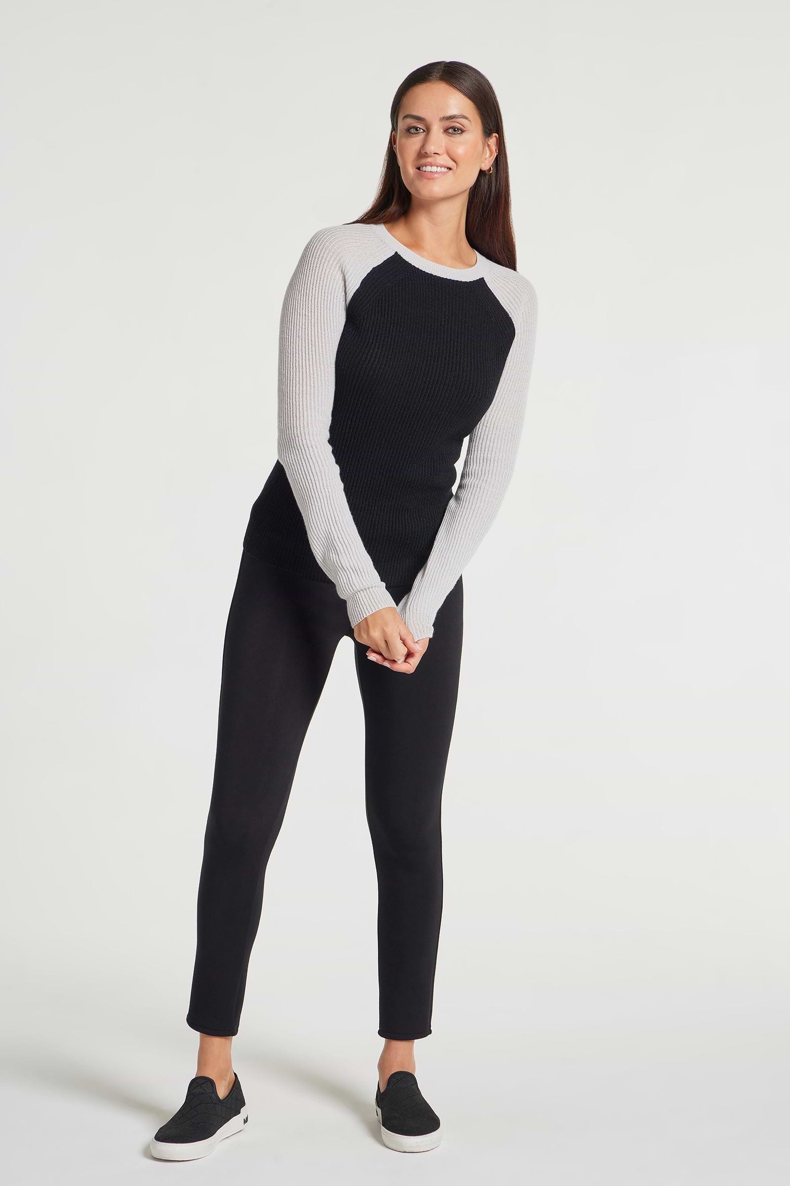 Black / Cloud || Reilly Sweater