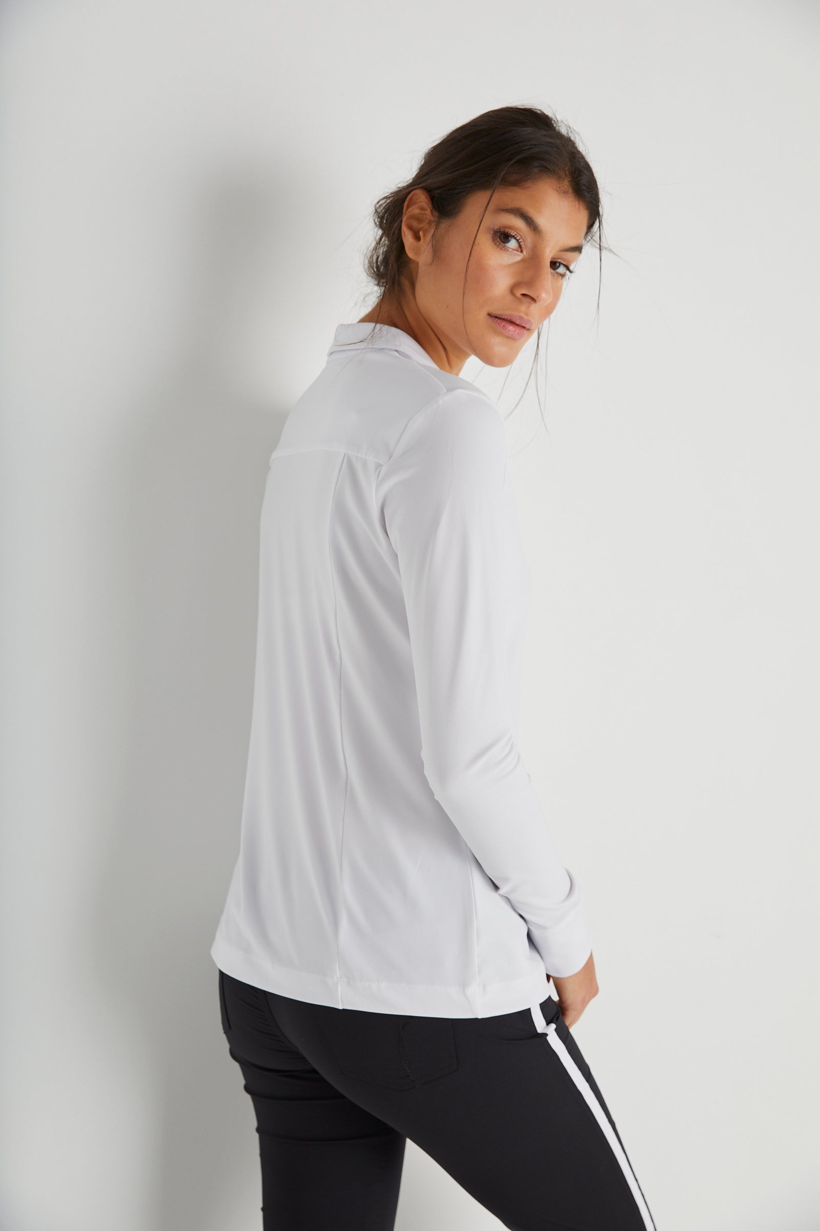 Black/White-stripe||