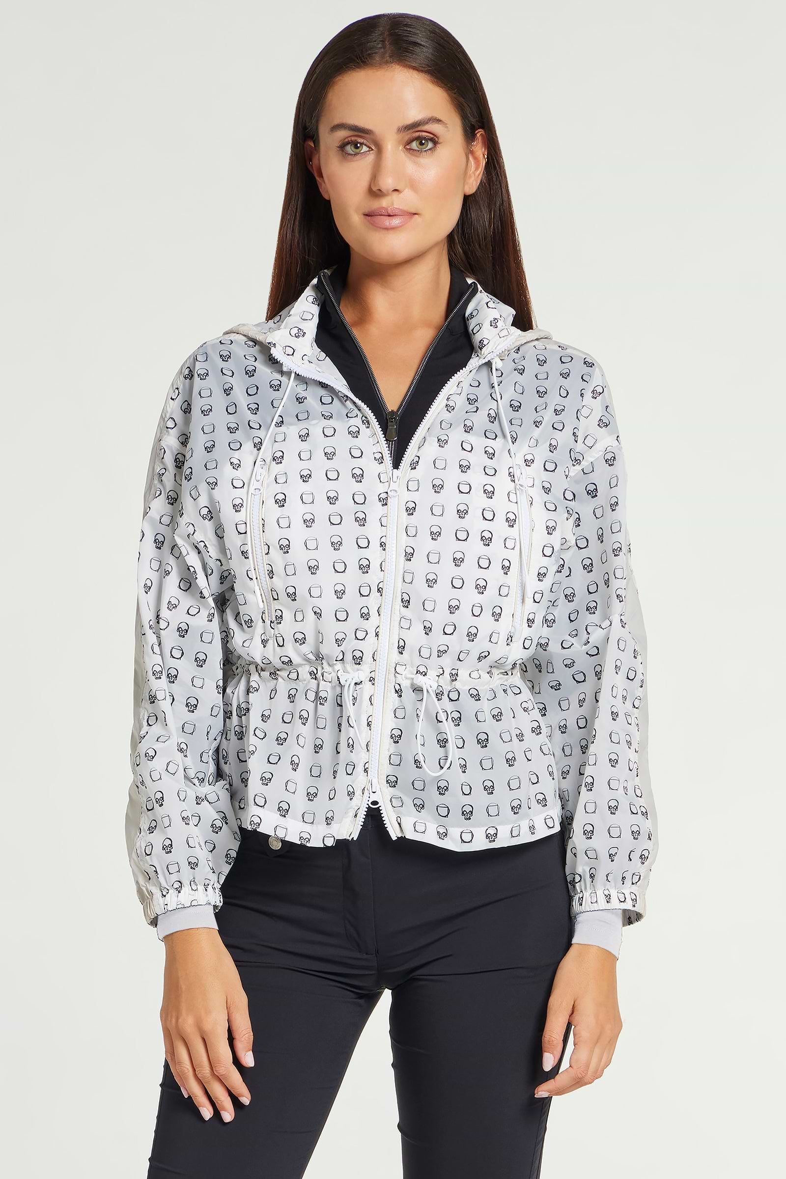 Skull Print || August Windbreaker Jacket