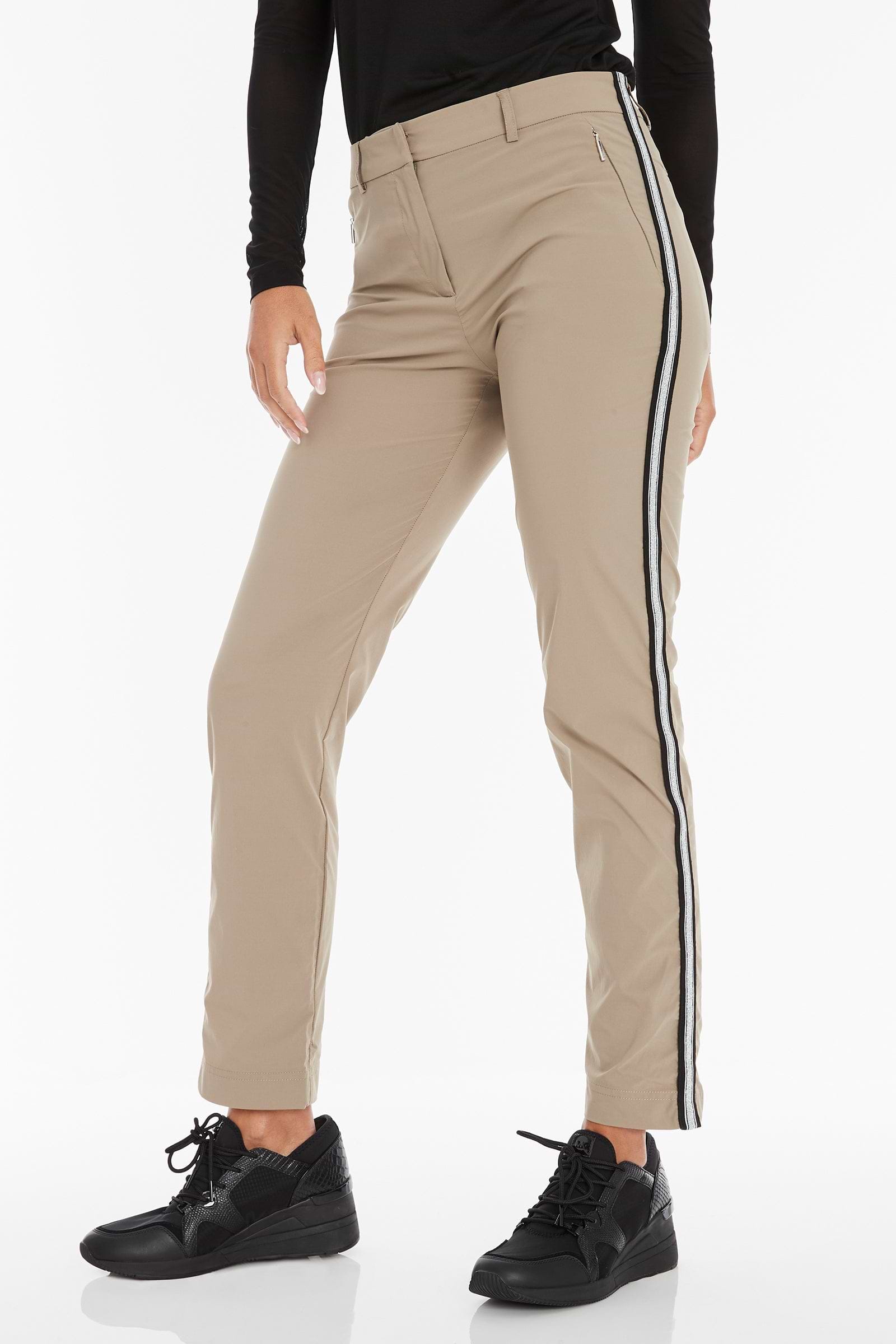 khaki-with-black-silver-stripe||