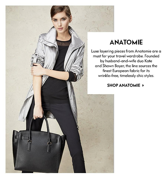 Anatomie Now Available at Neiman Marcus