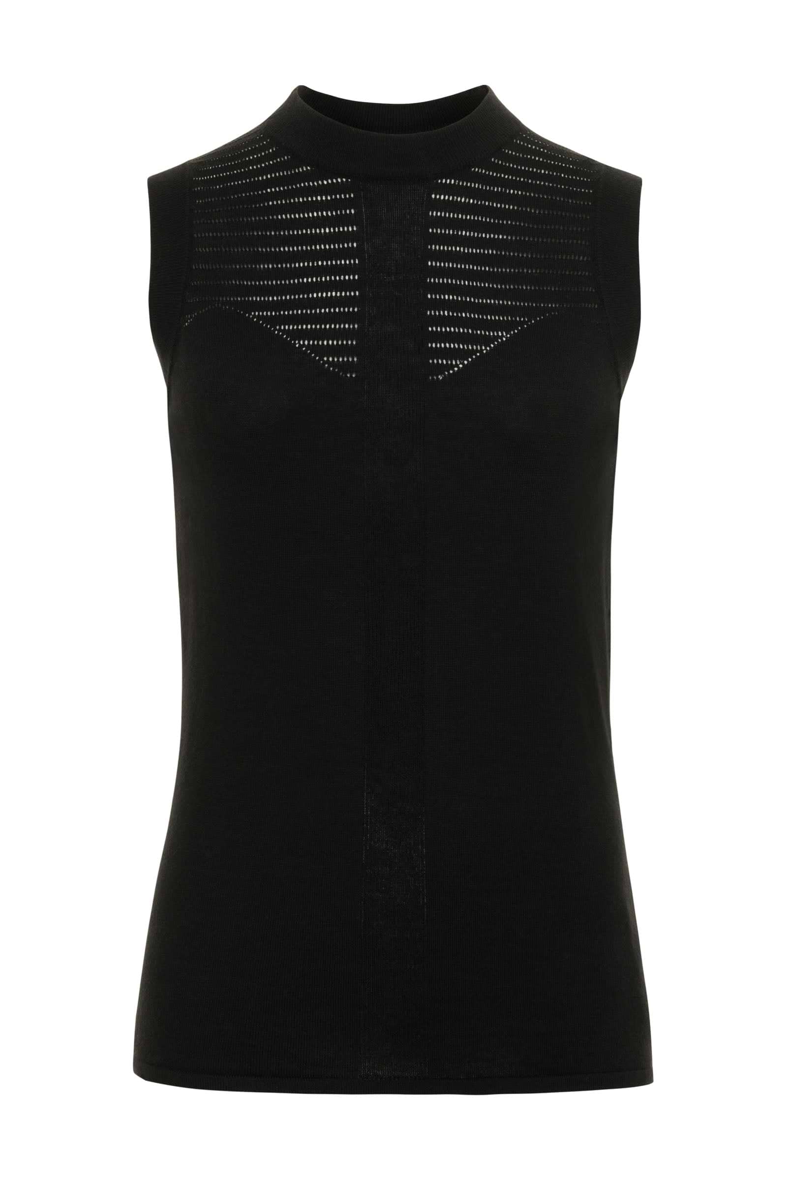 Evie Sleeveless Sweater Knit Top