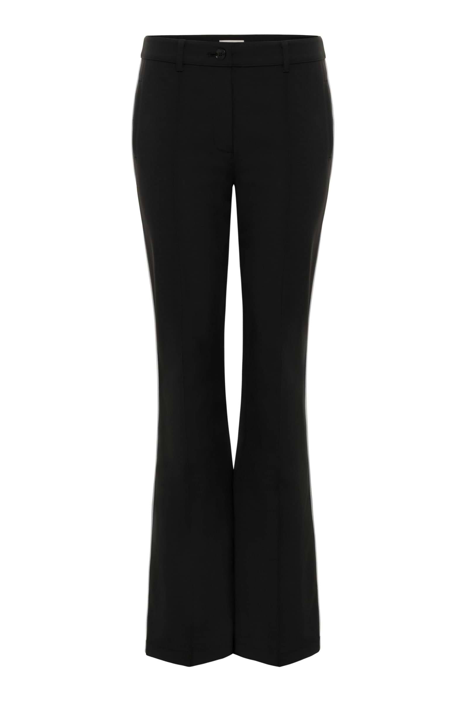 Pantalón de sarga de alto rendimiento con corte acampanado y rayas Winny