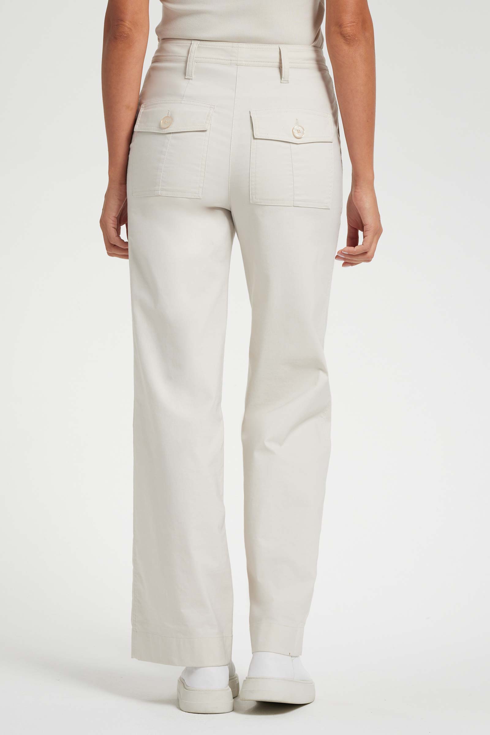 Brooklyn Wide Leg Mid-weight Pant