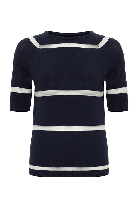 Campbell Sheer Stripe Pullover Top