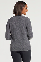 Charcoal || Missy Cashmere Cardigan