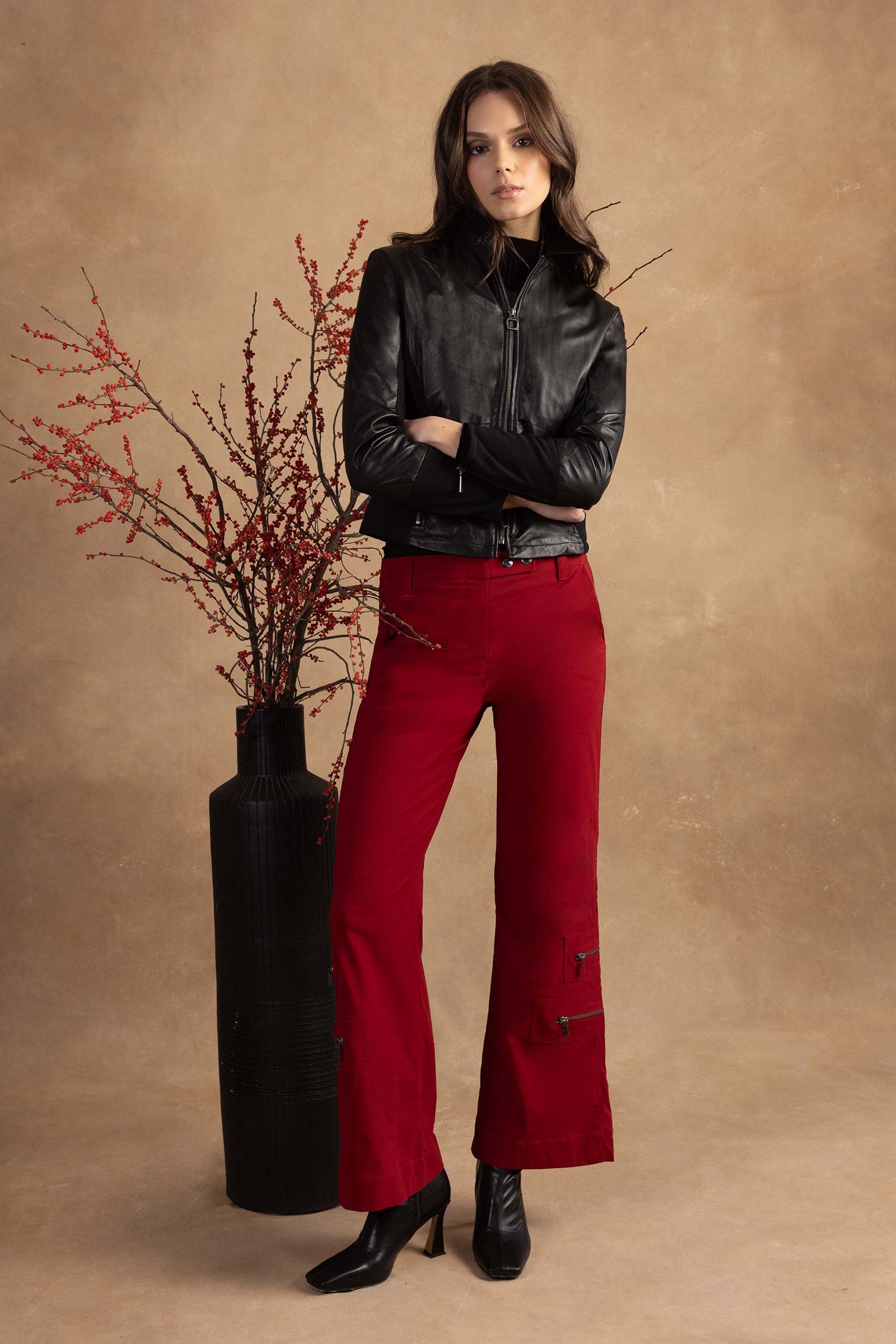 MADONNA // Pantalón ancho de peso medio