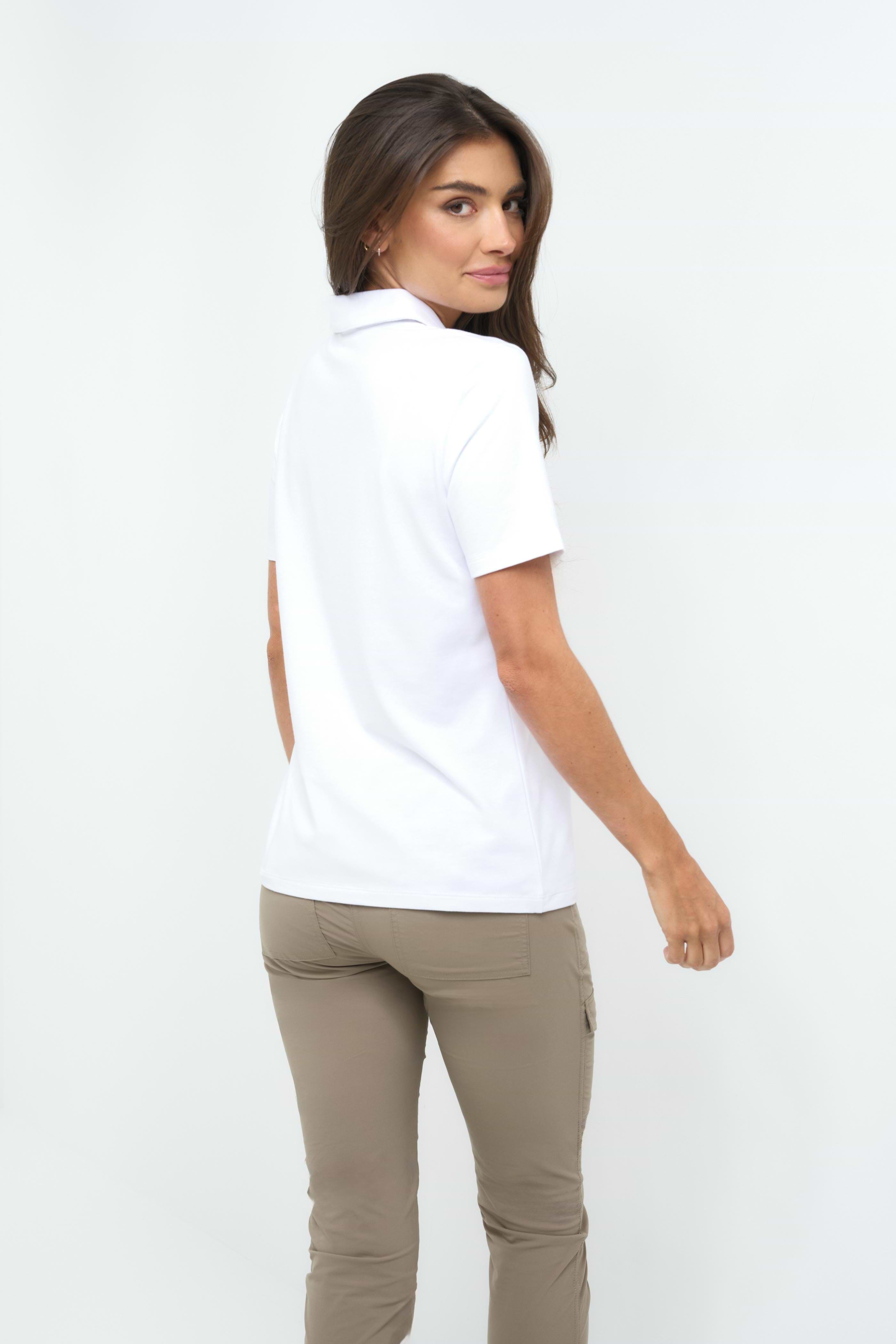 Eve Pima Cotton Polo Shirt
