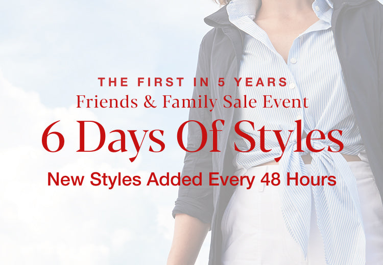 Friends and Family Sale